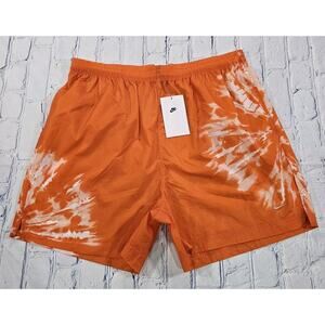 Nike Sportswear Woven Orange Lightweight Pockets Shorts DQ3588-869 WOMENS SIZE L